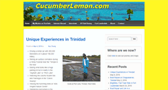 Desktop Screenshot of cucumberlemon.com