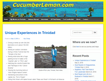 Tablet Screenshot of cucumberlemon.com